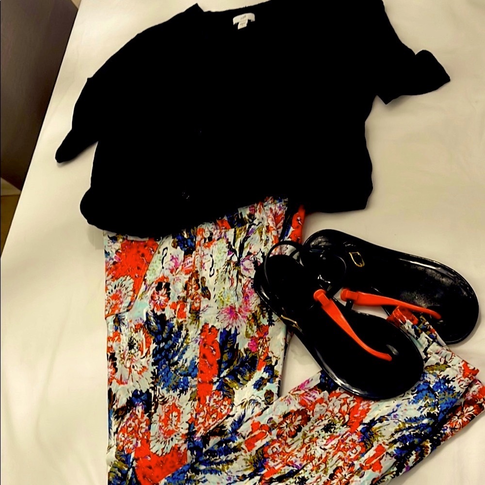 7 for all ManKind - Floral Multicolor ladies Pants! Fashion statement FUN
